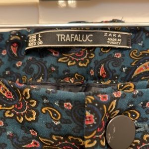 Zara Trafaluc paisley pants.